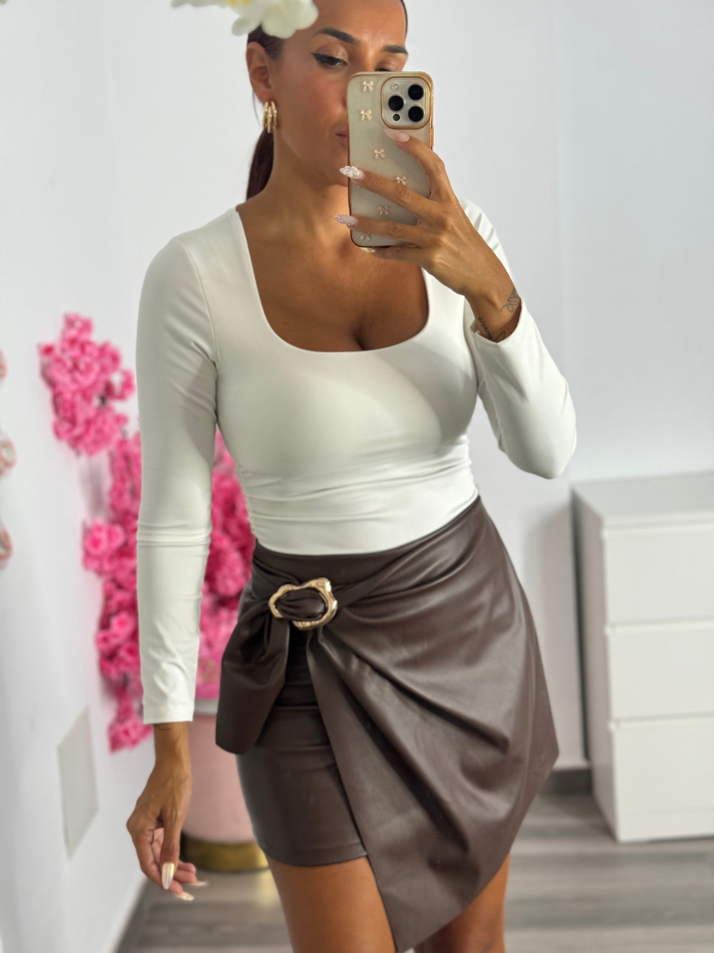 Falda hebilla