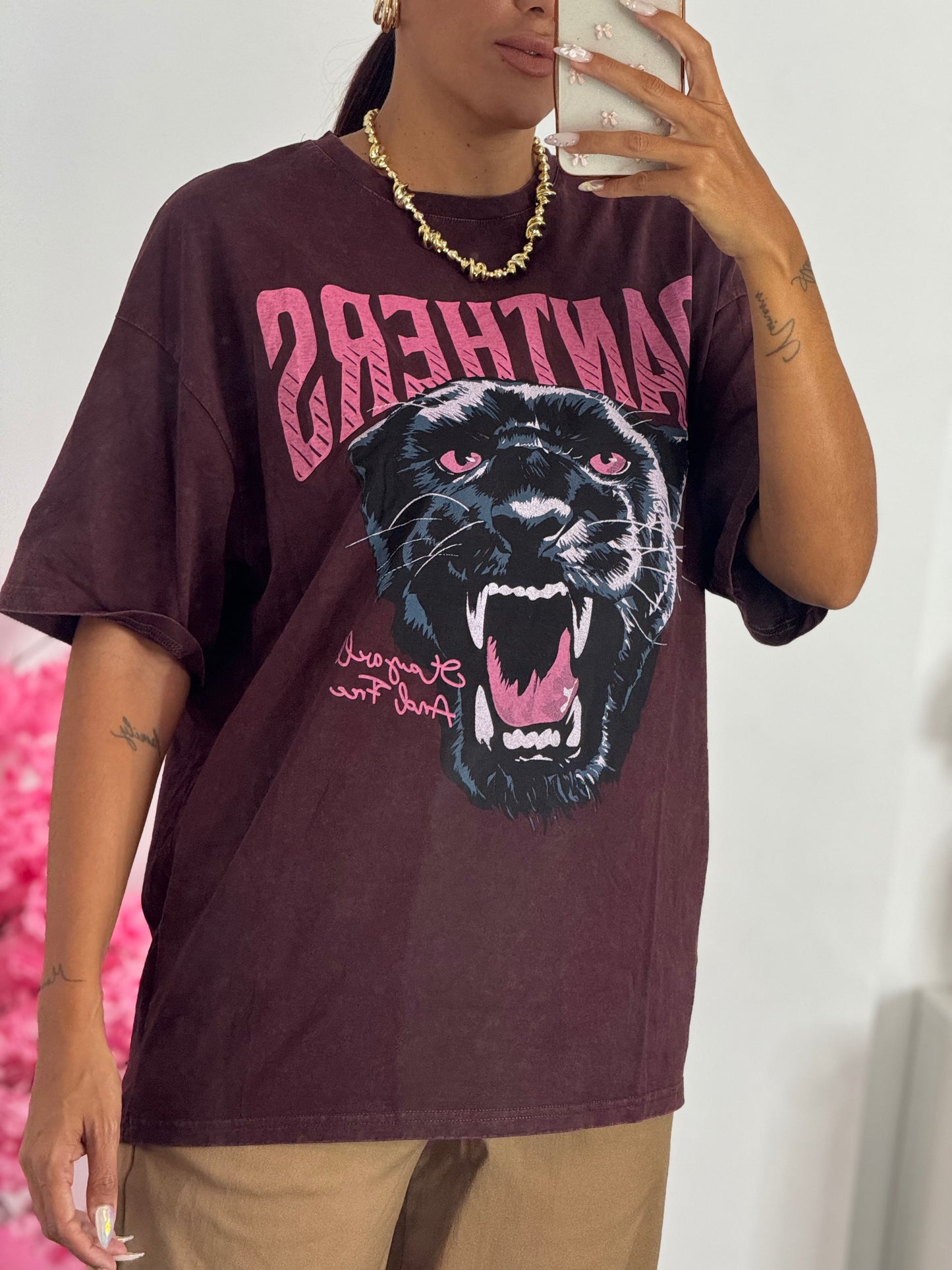 Camiseta panthers