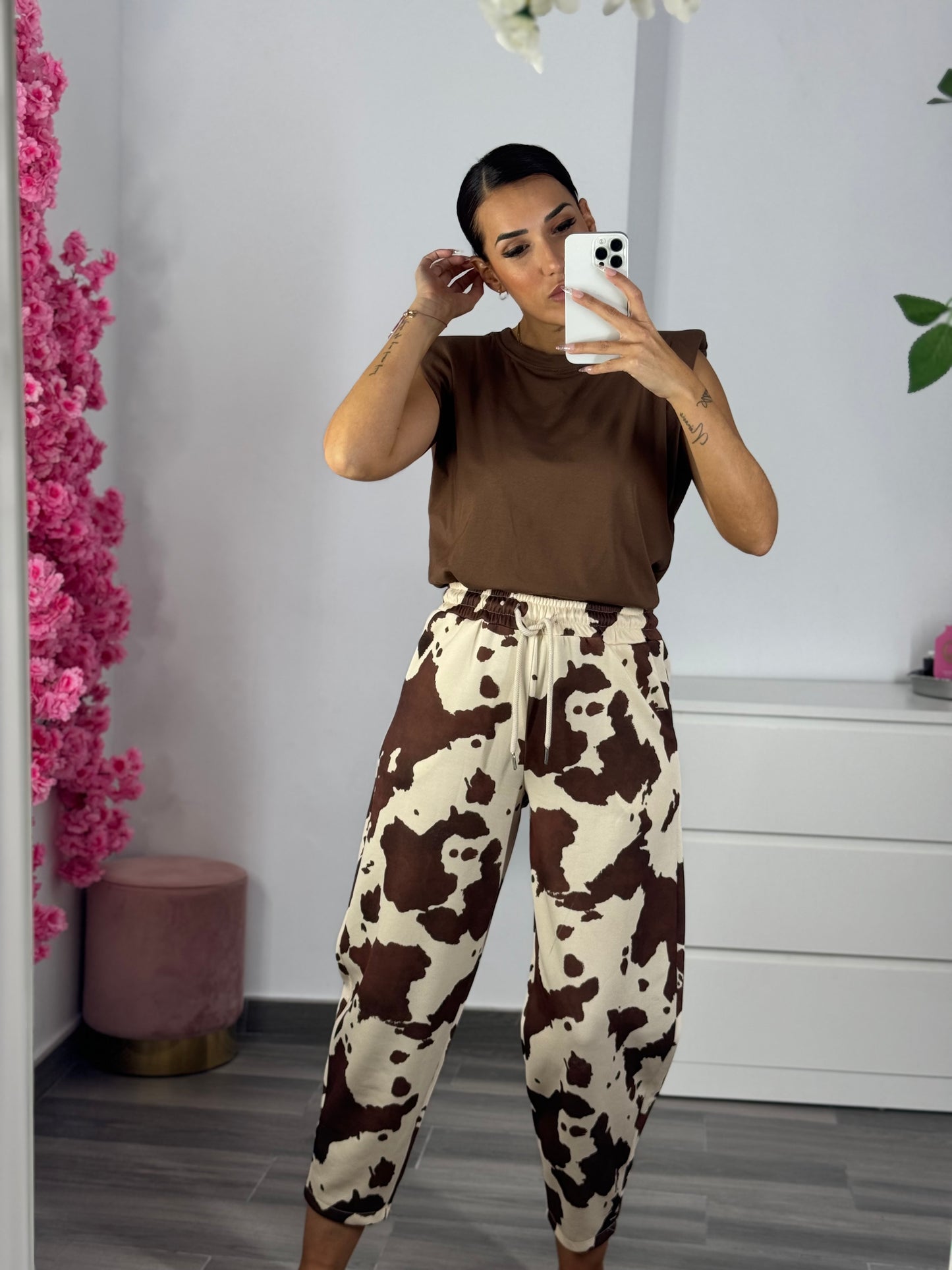 Pantalon chandal vaca