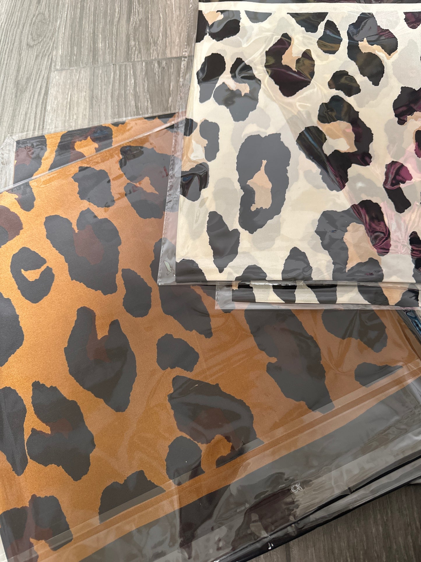 Pañuelo cuello leopardo