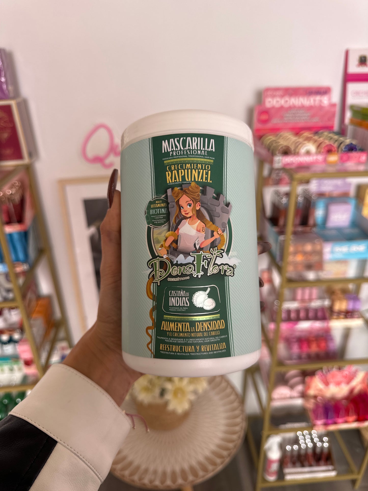 Mascarilla crecimiento