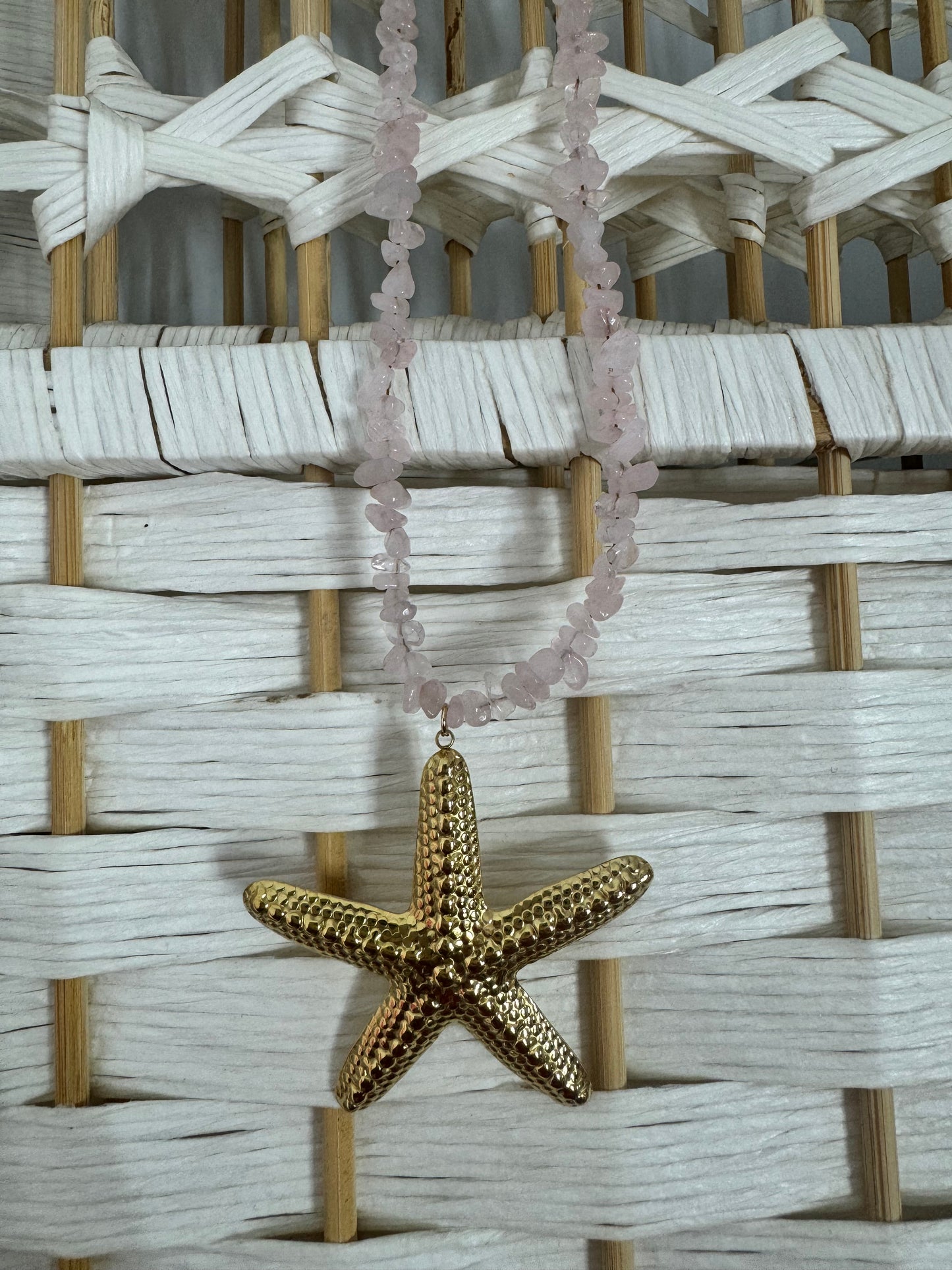 Collar estrella cuarzo