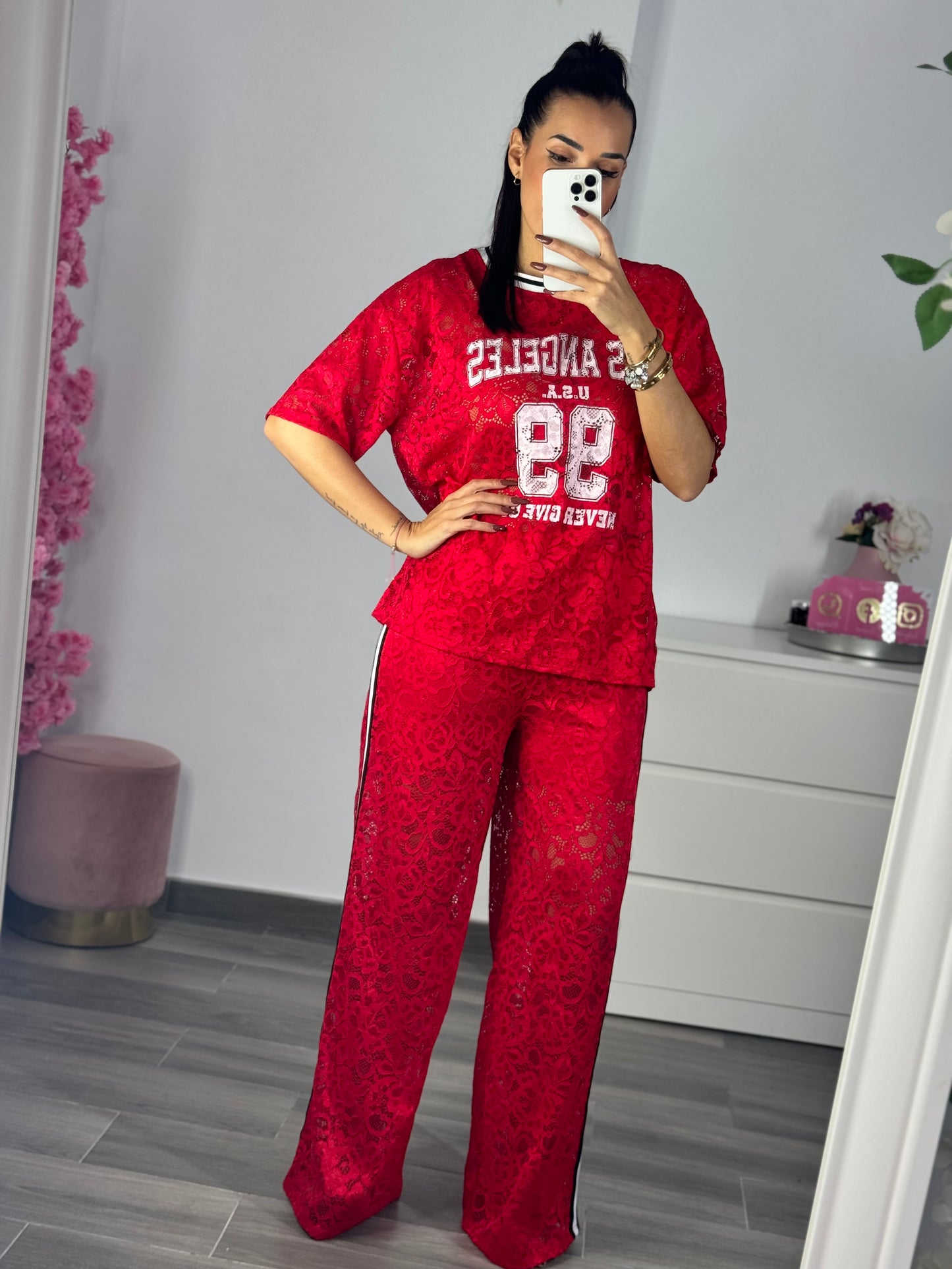 Conjunto los angeles encaje