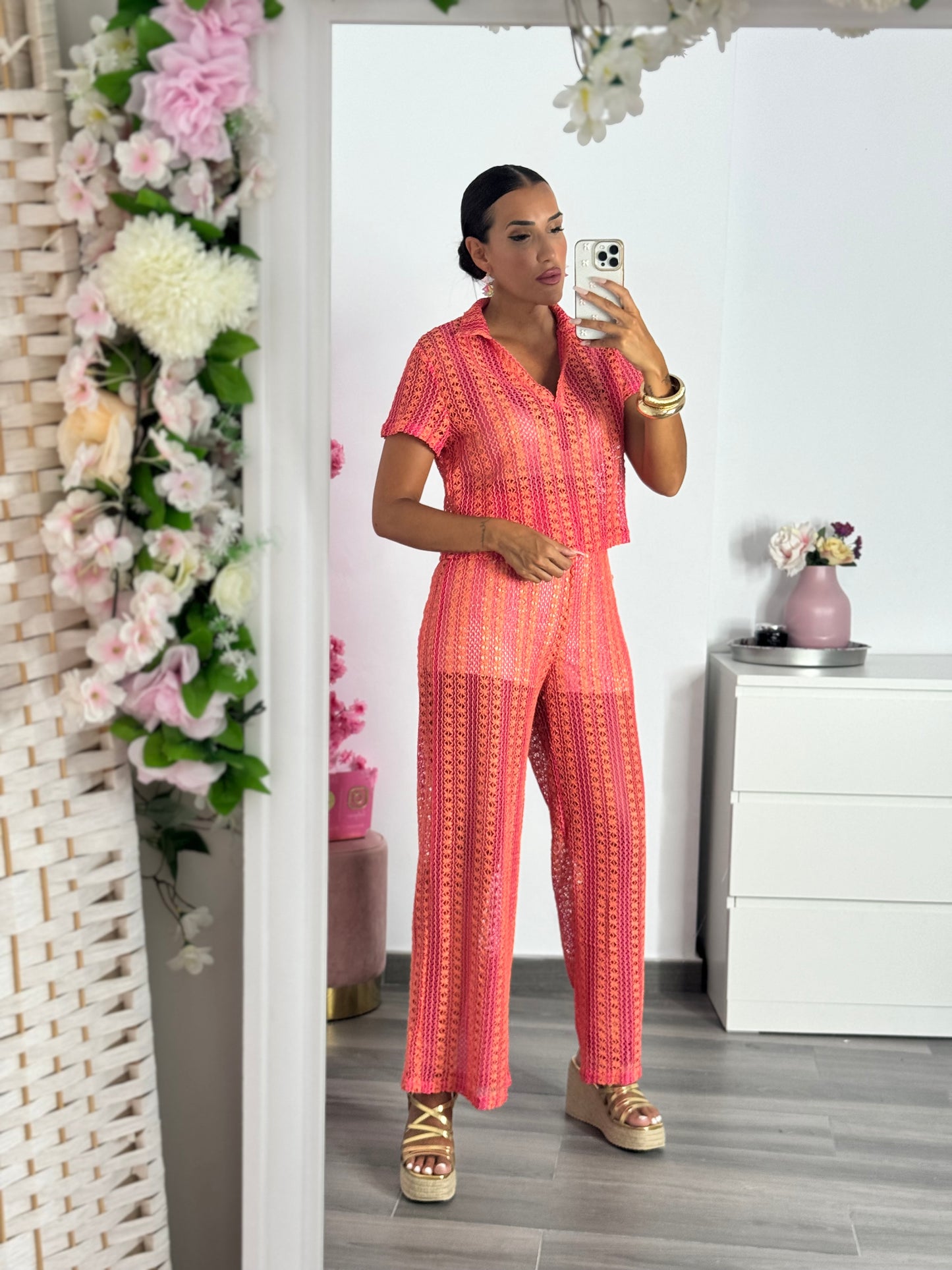 Conjunto naranja