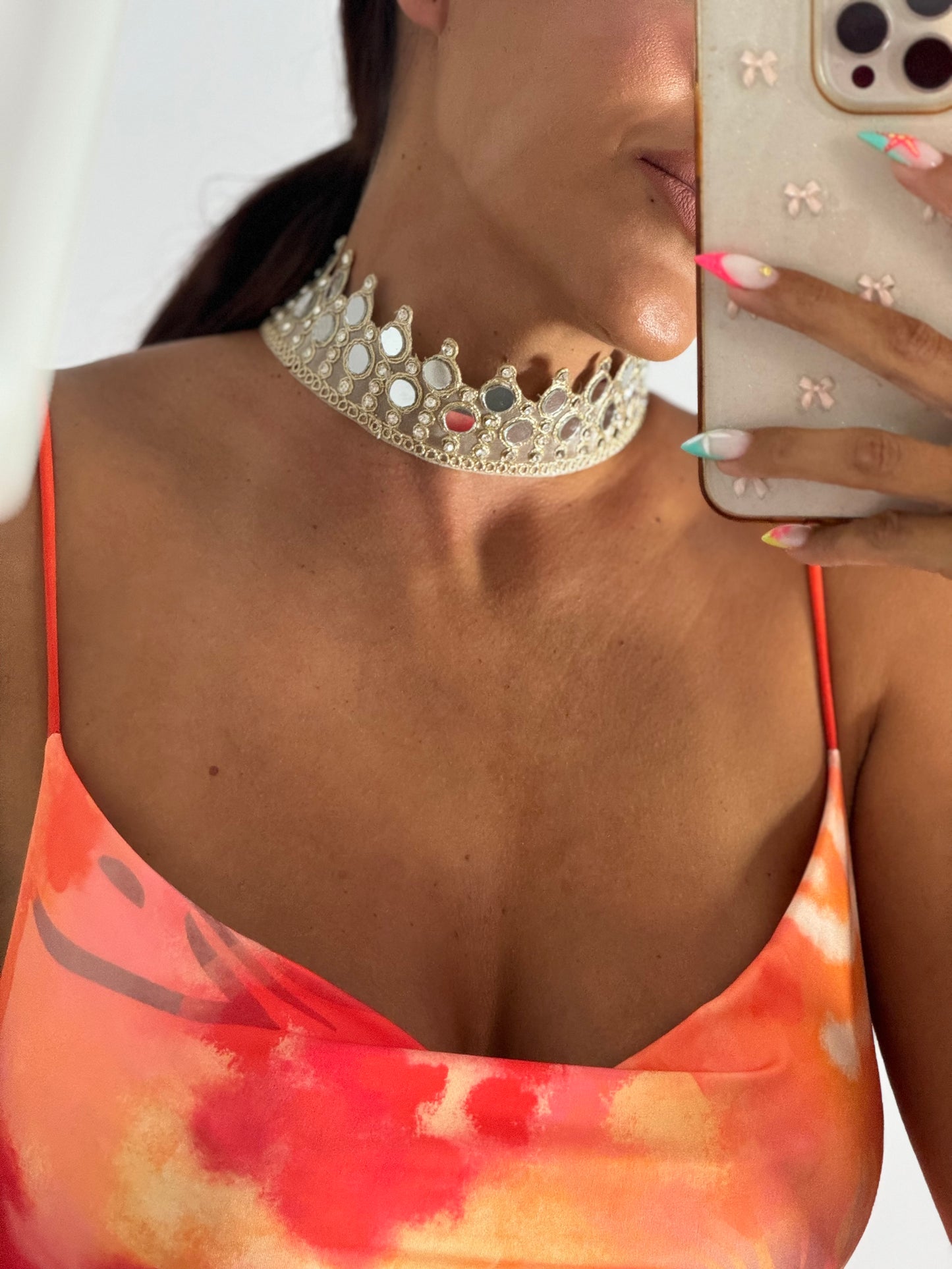 Choker espejo