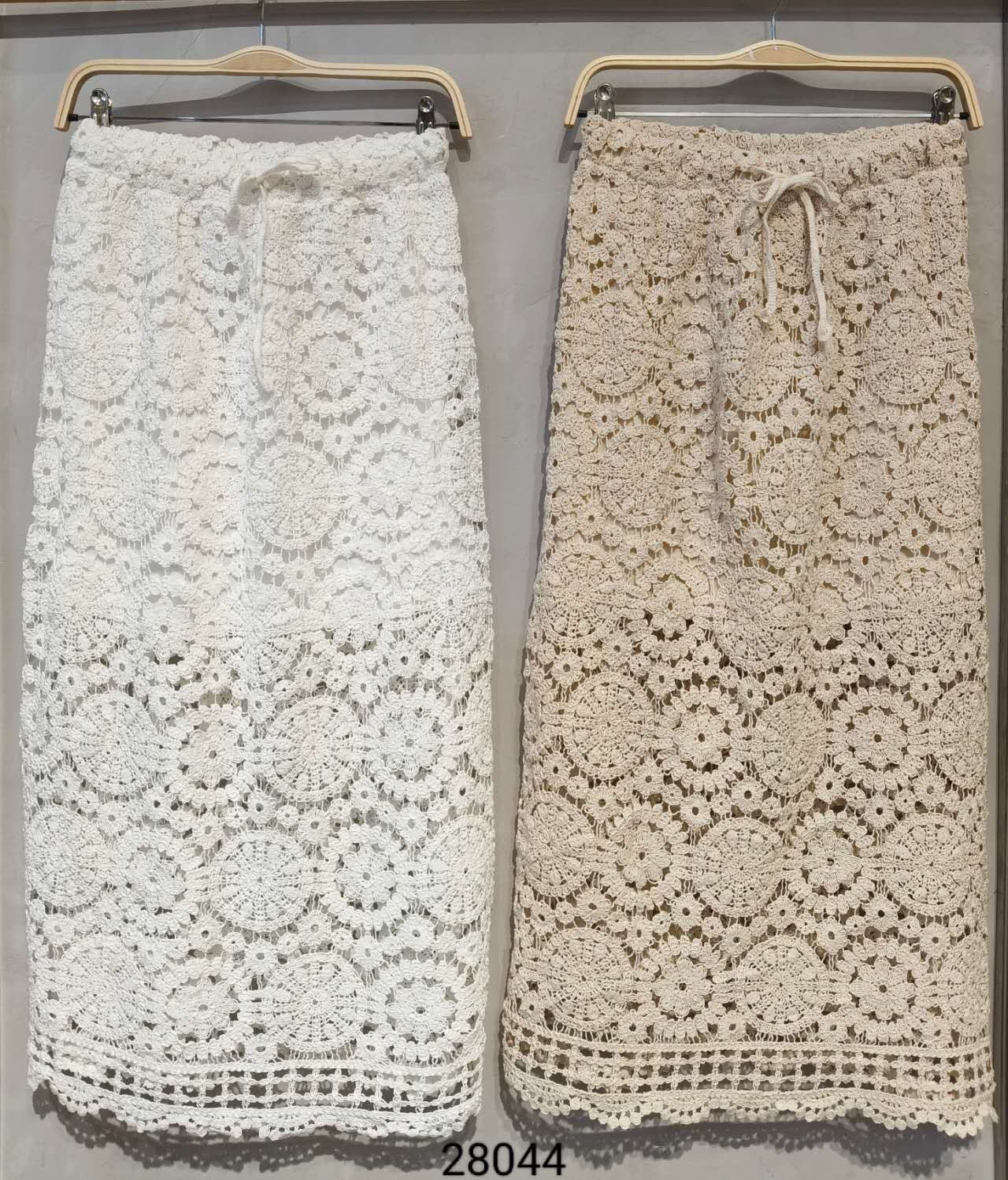 Falda crochet