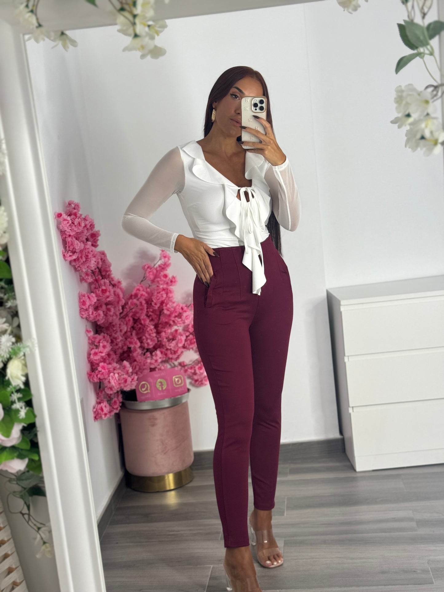 Pantalón alto