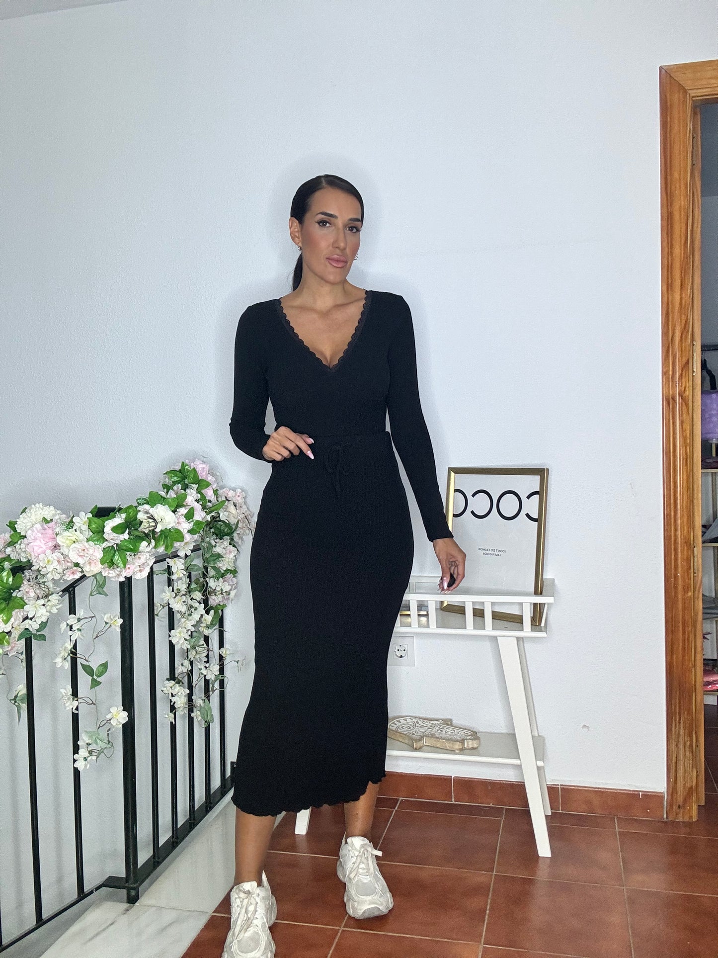 Conjunto falda black