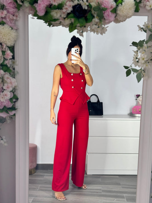 Mono coraima rojo