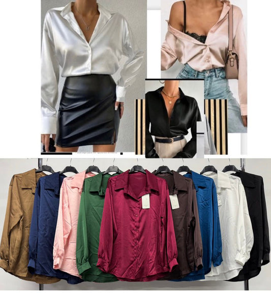 Blusa satén