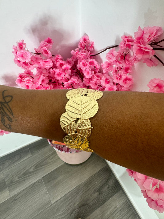 Brazalete hojas