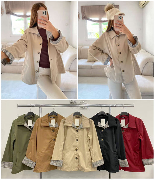 Chaqueta puños raya