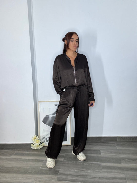 Conjunto raso marron