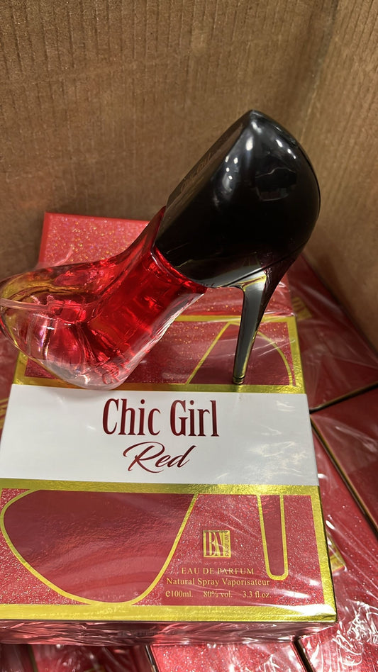 Chic girl red