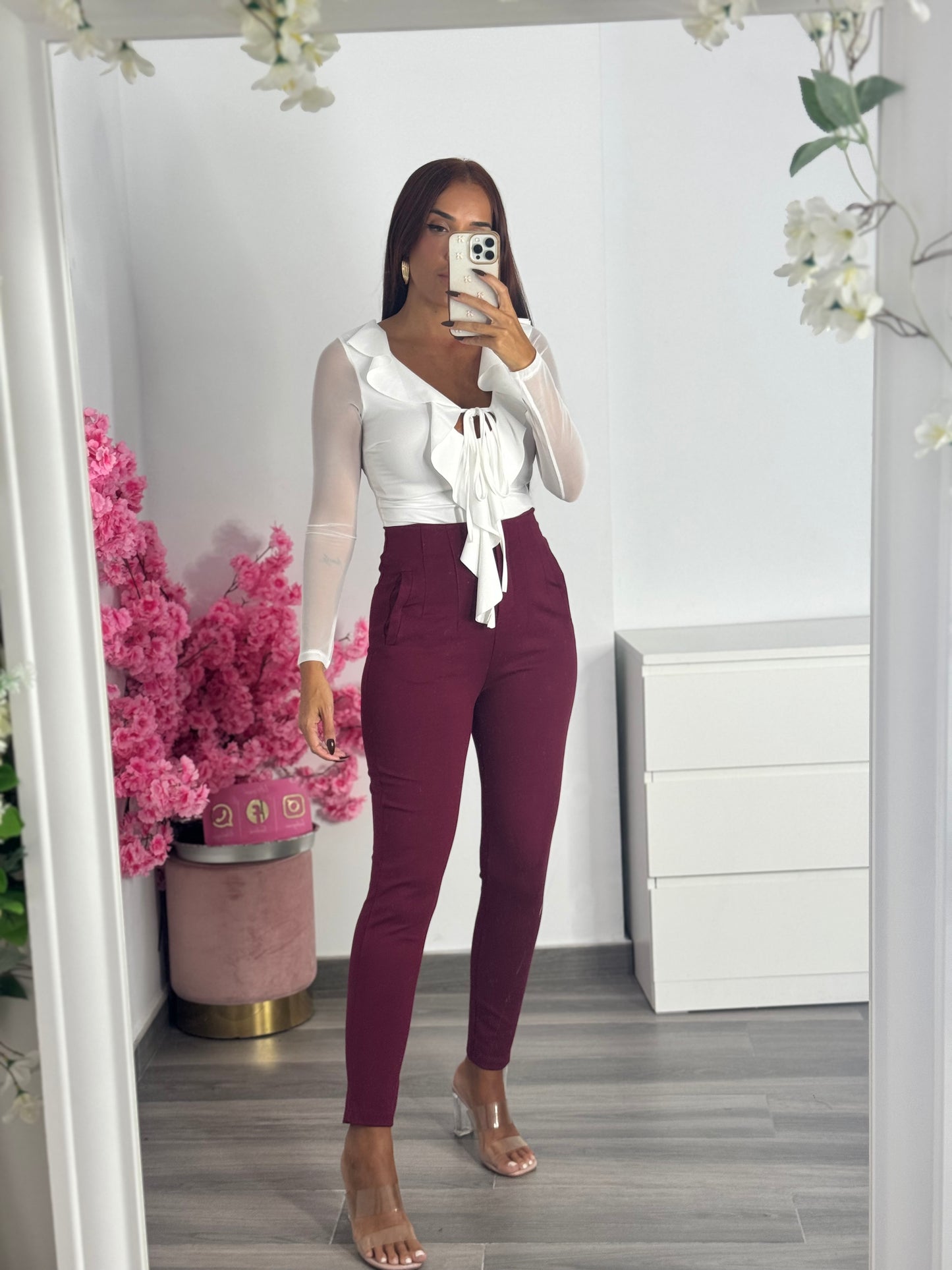 Pantalón alto