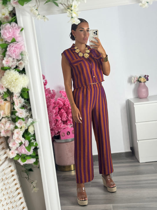 Conjunto rayas