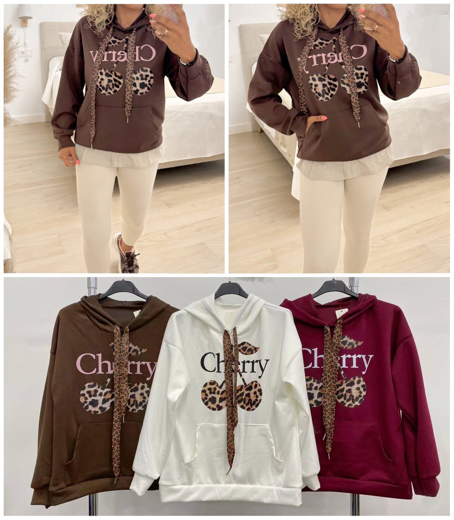 Sudadera cherry