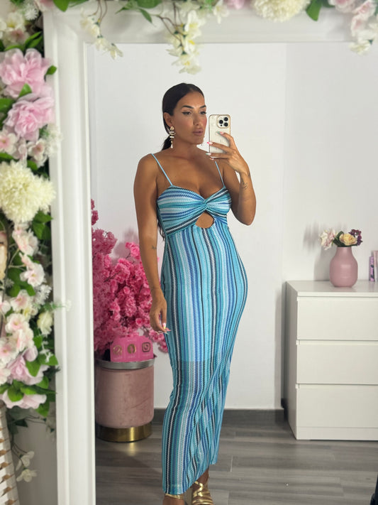 Vestido celeste