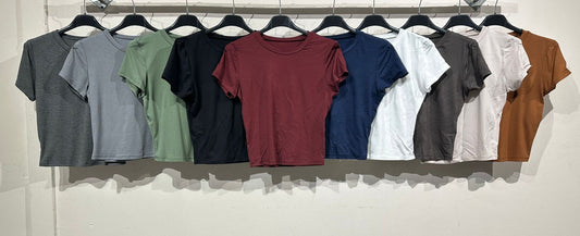 Camiseta corta básica