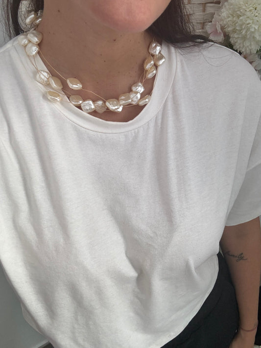 Collar perlas
