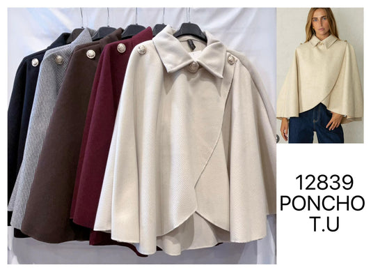 Poncho cuello