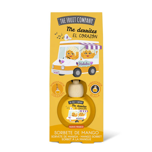 AMBIENTADOR DE COCHE DE SORBETE DE MANGO - THE FRUIT COMPANY