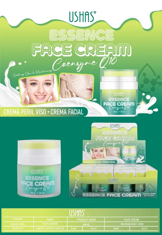 Crema facial Q10