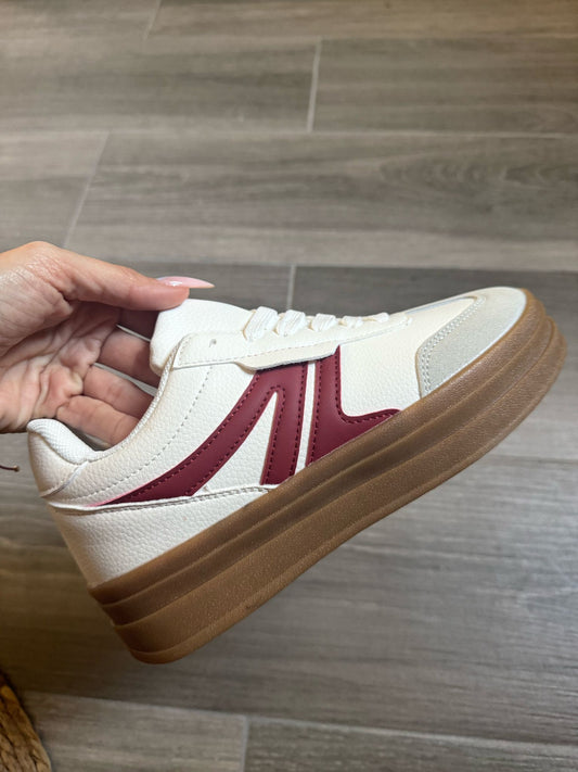 Zapatilla Tira roja